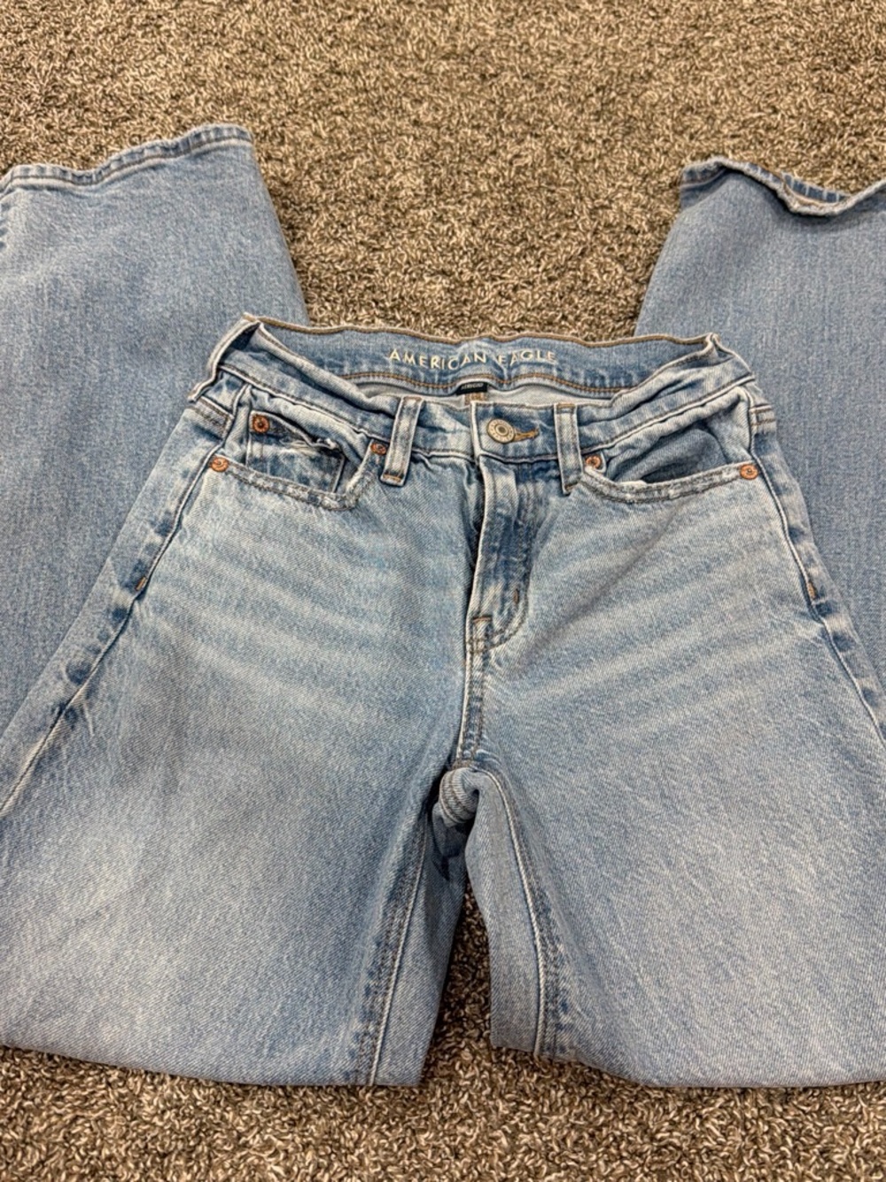 American Eagle Outfitters Light Wash Flare Jeans